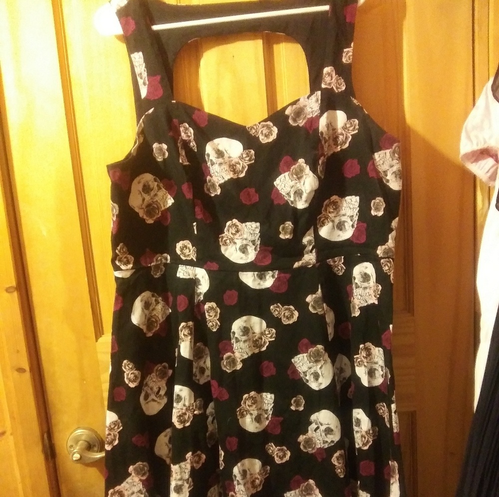 Torrid skull dress